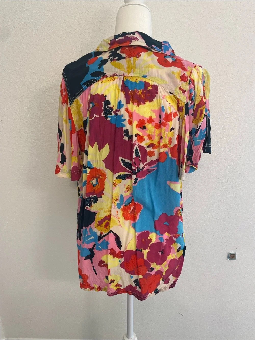 We The Free Multicolor Floral Button-Down Shirt - Picture 4 of 8